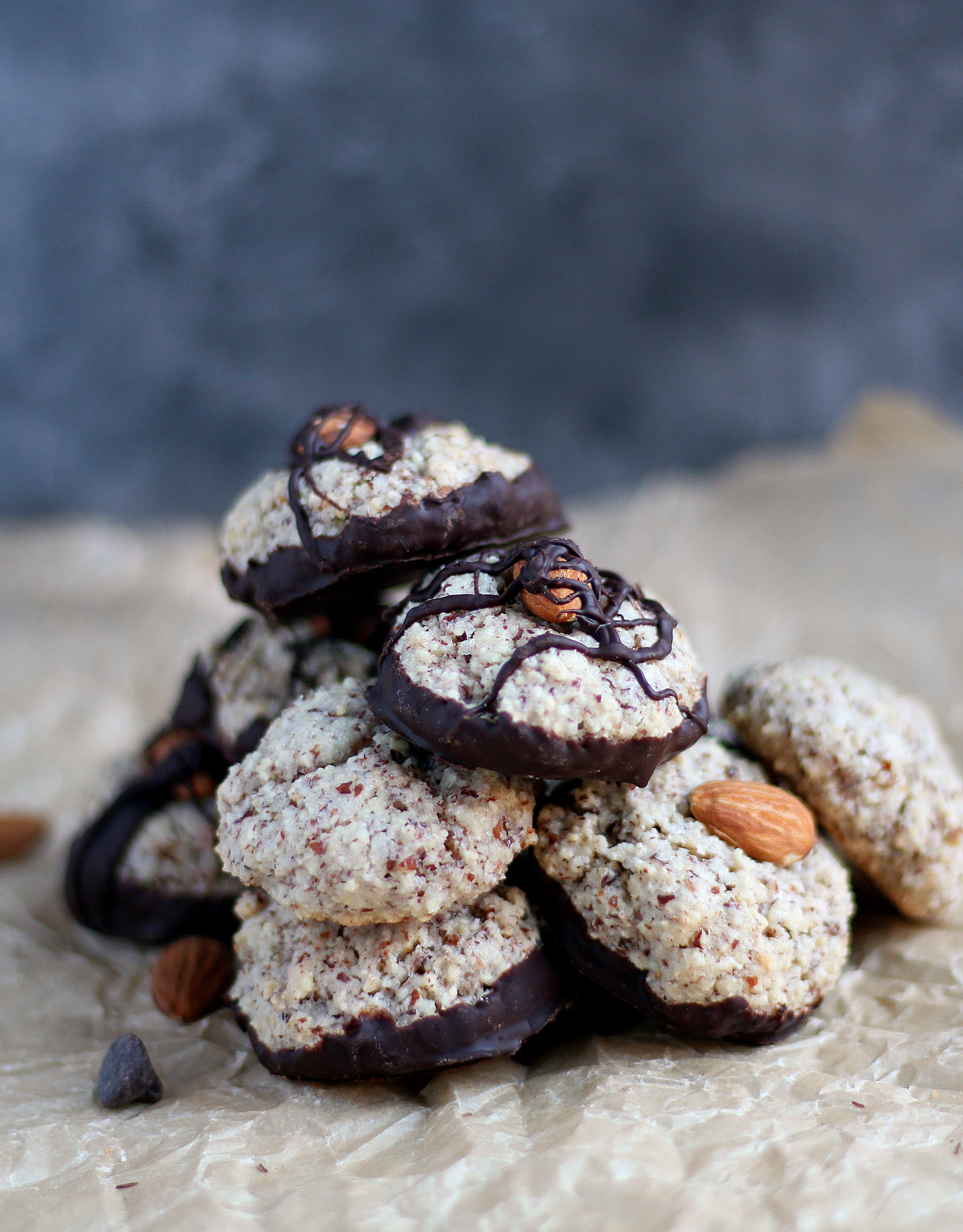 Rose Almond Macaroons - an easy and delicious chewy cookie!