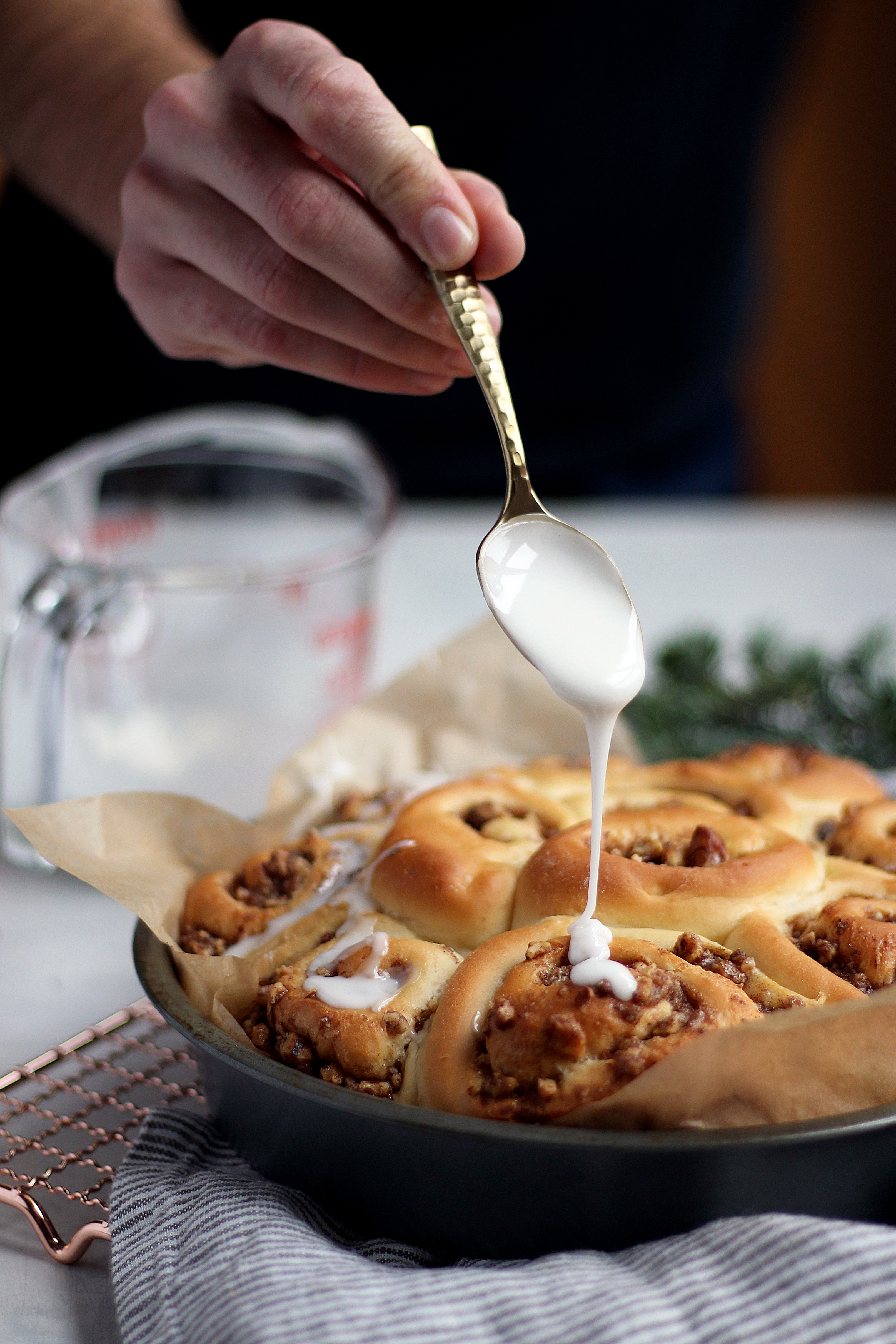 Easy Baklava Cinnamon Rolls