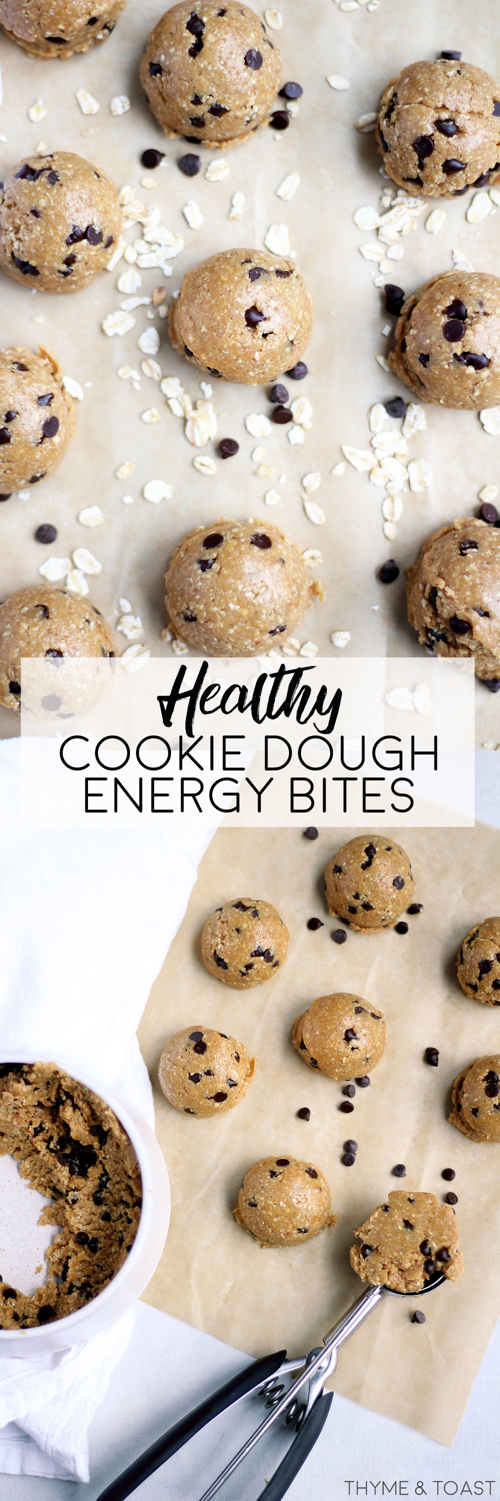 Healthy Cookie Dough Energy Bites