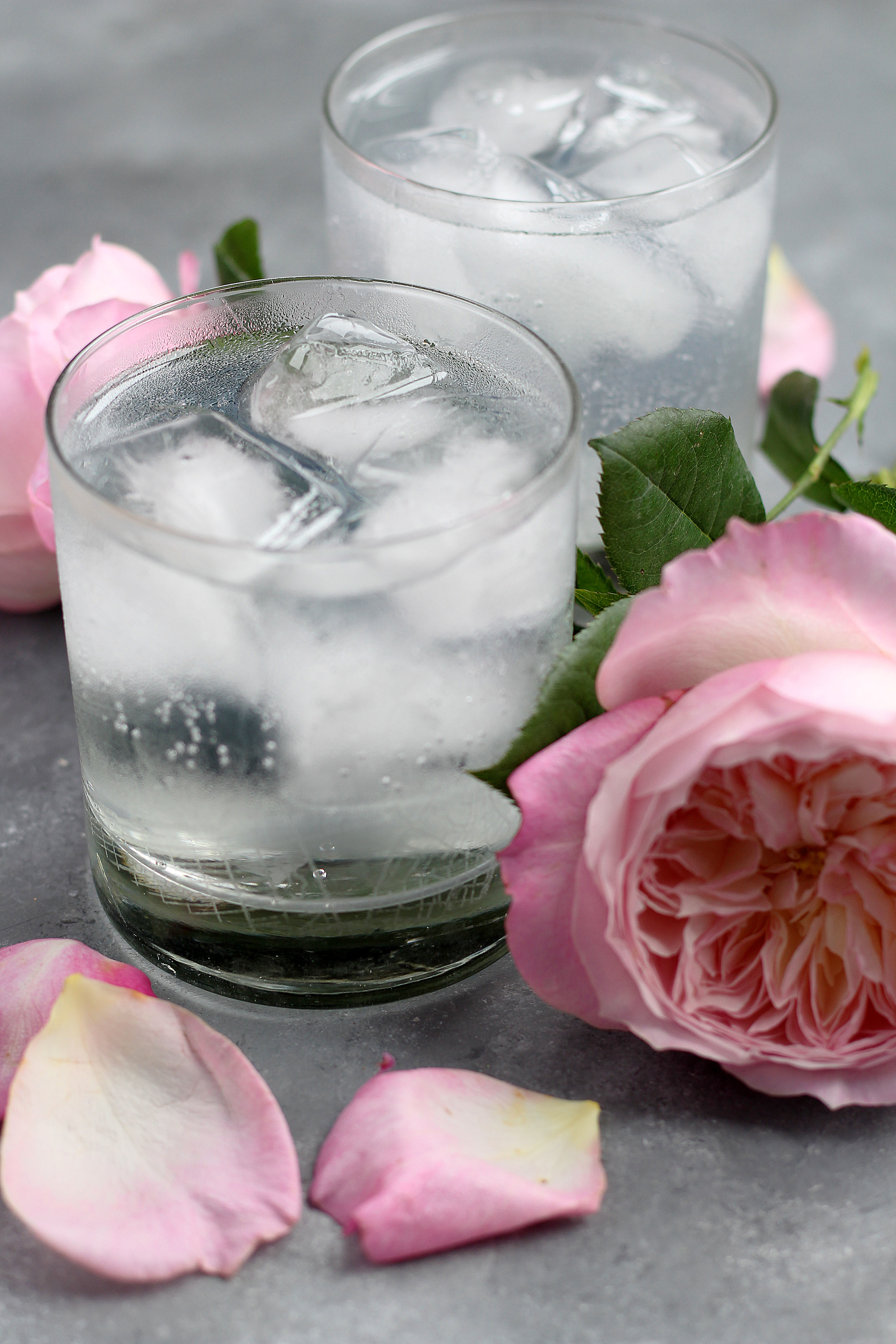 Rose + Elderflower Gin and Tonic